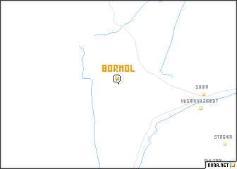 map of Bormol