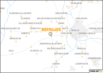 map of Bormujos
