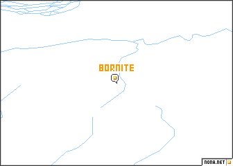 map of Bornite