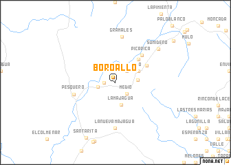 map of Boroallo