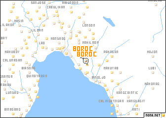 map of Boroc
