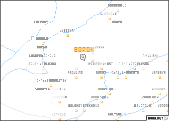 map of Borok