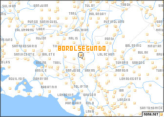 map of Borol Segundo