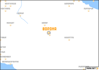 map of Boroma