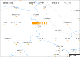 map of Boromets