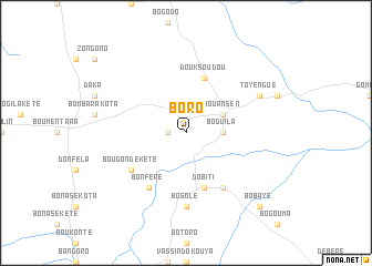 map of Boro