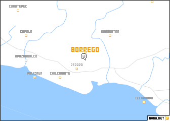 map of Borrego