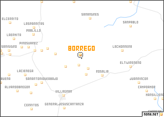 map of Borrego