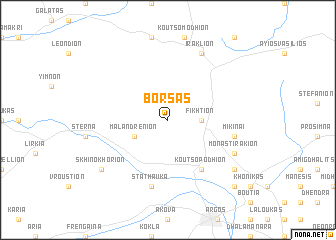 map of Bórsas