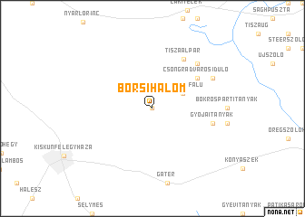 map of Borsihalom