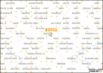 map of Borsu