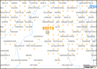 map of Borta