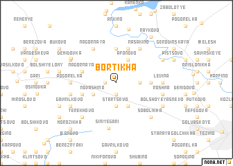 map of Bortikha