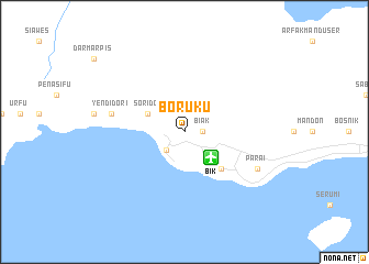 map of Boruku