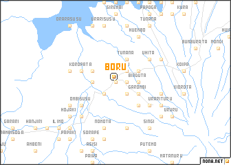 map of Boru