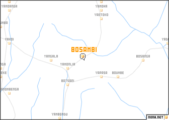 map of Bosambi