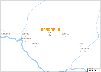 map of Bosanela