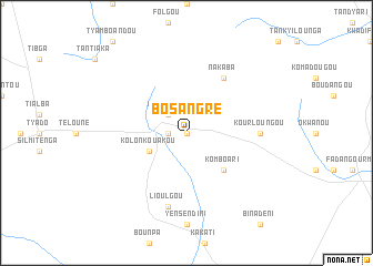 map of Bosangré