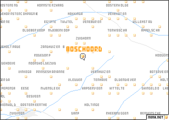 map of Boschoord