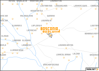 map of Bosconia