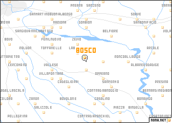 map of Bosco