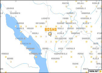 map of Bosha