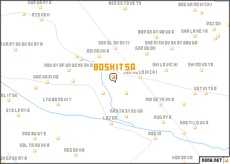 map of Boshitsa
