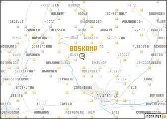 map of Boskamp