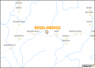 map of Boso-Limbongo