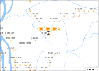map of Bosombuma