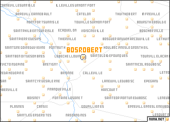 map of Bosrobert