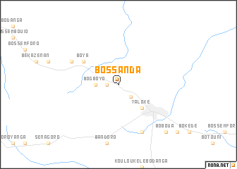map of Bossanda