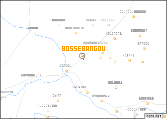map of Bossé Bangou