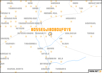 map of Bossédji Bobou Faye