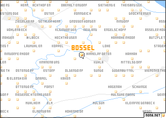 map of Bossel