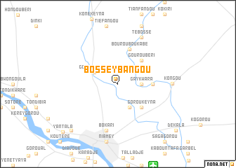 map of Bossey Bangou