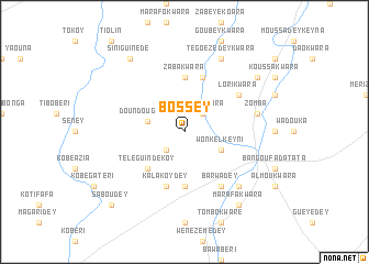 map of Bossey