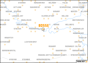 map of Bosse