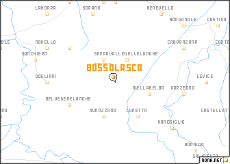 map of Bossolasco