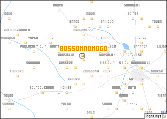 map of Bossomnomogo