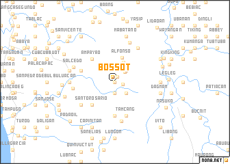 map of Bossot