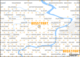 map of Bosstraat