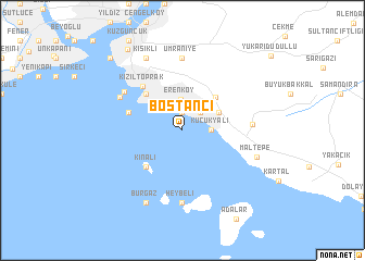 map of Bostancı