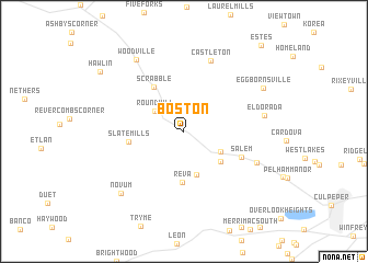 map of Boston