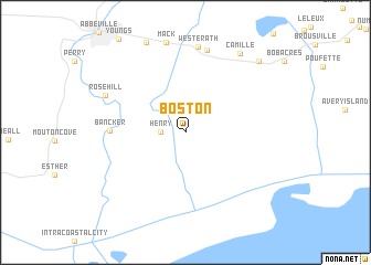 map of Boston