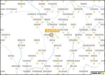 map of Bosudu