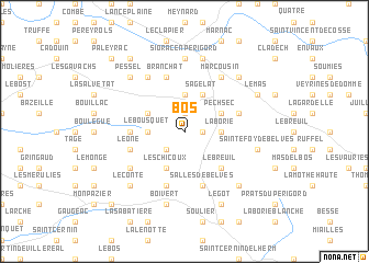 map of Bos