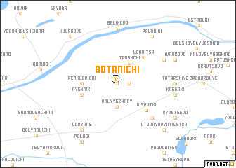 map of Botanichi