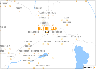 map of Botanilla