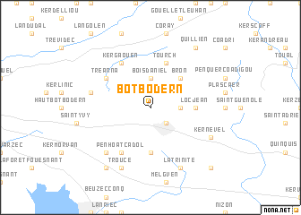 map of Botbodern